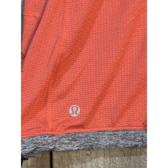 Lululemon Women's Coral Racerback Run Tank Ruched Back Pocket XS - Picture 2 of 4